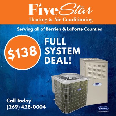 Planned Maintenance - Schedule your Planned HVAC Maintenance with Five Star Heating and Air Conditioning today! Planned Maintenance - Schedule your Planned HVAC Maintenance with Five Star Heating and Air Conditioning today!
