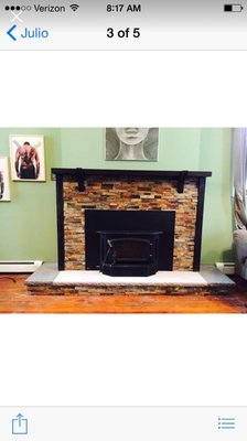 Alliance chimney - Installed Regency I 2400 would insert insulated stainless steel lining and cap Alliance chimney - Installed Regency I 2400 would insert insulated stainless steel lining and cap
