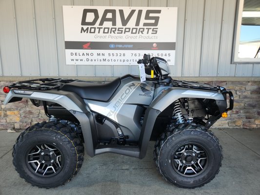 ATV'S - Davis Motorsports has ATV's from Honda, Polaris and Yamaha in stock at competitive pricing.  Loads of accessories and options available.  All backed by our certified technicians!
