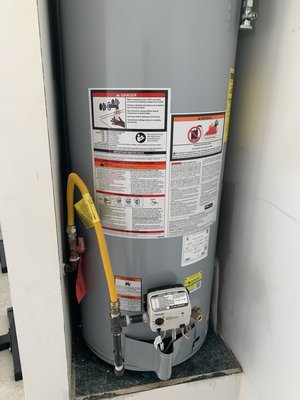 Routine water heater - This is a standard water heater replacement. Customer was very happy with the results. Routine water heater - This is a standard water heater replacement. Customer was very happy with the results.