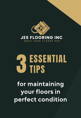 "3 Essential Tips" - No matter the type of flooring-wood, tile, laminate, or vinyl-proper care makes all the difference!
A well-maintained floor enhances your space and lasts for years.
Need installation, renovation, or expert maintenance? We've got you covered!
Contact us today and give your floors the care they deserve!
Phone: (916)856-7622
E-mail: edgardo@jesflooring.com "3 Essential Tips" - No matter the type of flooring-wood, tile, laminate, or vinyl-proper care makes all the difference!
A well-maintained floor enhances your space and lasts for years.
Need installation, renovation, or expert maintenance? We've got you covered!
Contact us today and give your floors the care they deserve!
Phone: (916)856-7622
E-mail: edgardo@jesflooring.com