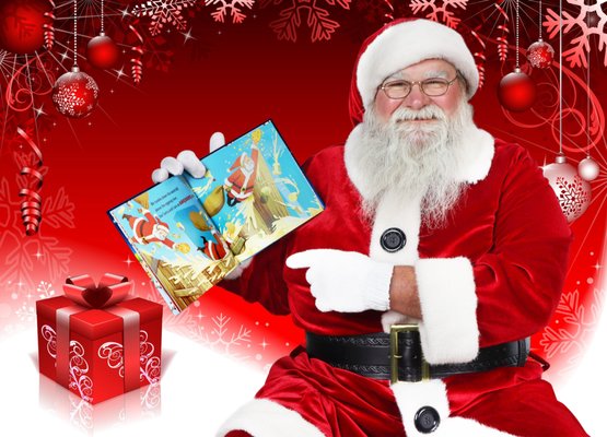 Santa's Coming to Town! - This authentic looking "Santa" needed photos to market his virtual sessions in Dec 2020. We hope he puts us on the nice list!
