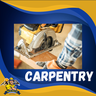 Carpentry - We offer carpentry services for all types of DiY projects, moulding, trim, door repair/installation.