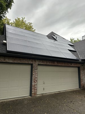 Solar Panel Cleaning - Solar panel cleaning is important for optimizing your investment. This keeps them free of dust and pollen that can accumulate to limit the full capabilities of the panels. 
We use pure water and a water fed pole system to clean the panels gently without leaving mineral deposits or scratches.