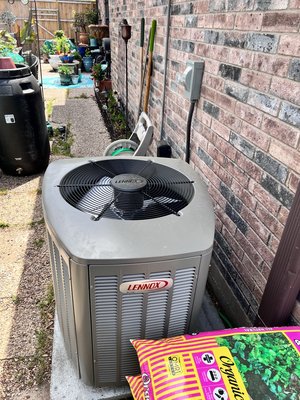 18 seer electric heat pump installed - Another happy customer here in Dallas Texas mrs rozz with her brand new 18 seer heat pump she is so happy ! 18 seer electric heat pump installed - Another happy customer here in Dallas Texas mrs rozz with her brand new 18 seer heat pump she is so happy !