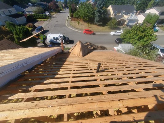 Roofing Project - 2020 - Roof was in bad shape and leaking in some areas. Started from scratch and got this roof to be ready for rain or shine! Roofing Project - 2020 - Roof was in bad shape and leaking in some areas. Started from scratch and got this roof to be ready for rain or shine!