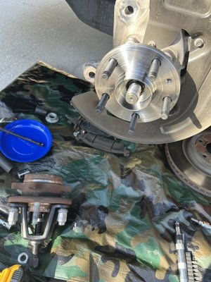 Customer needed both front wheel hubs replaced. No problem. Badger got you covered. - If you need car repairs done please don’t wait. Get it done. I got you covered. Customer needed both front wheel hubs replaced. No problem. Badger got you covered. - If you need car repairs done please don’t wait. Get it done. I got you covered.