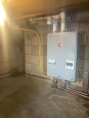 Tankless - Another happy client Tankless - Another happy client