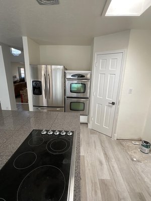 Kitchen Remodeling - This was a complete kitchen remodel.
Flooring, painting, cabinetry. Kitchen Remodeling - This was a complete kitchen remodel.
Flooring, painting, cabinetry.