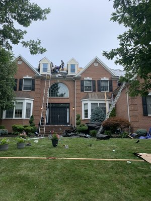 Complete roof replacement in East Brunswick New Jersey ￼ - Another homeowner in East Brunswick can now enjoy the peace of mind that comes with a brand-new roof. Our team completed a full roof replacement, removing the old worn-out roofing system and installing high-quality materials designed for long-lasting protection and durability.

From the initial tear-off to the final cleanup, every step of the project was completed with attention to detail and professional craftsmanship. The new roof not only provides superior weather protection but also enhances the home’s overall appearance and value.

We are proud to help homeowners throughout East Brunswick and the surrounding areas protect their investments with reliable roofing solutions.

Need a roof replacement or repair? Contact us today for a free inspection and estimate!