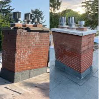 chimney repair - this was done quick and clean by one of our workers customer is satisfied as always chimney repair - this was done quick and clean by one of our workers customer is satisfied as always