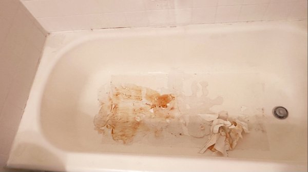 Bathtub Resurfacing - This bathtub was recently resurfaced and we brought the tub back to life!