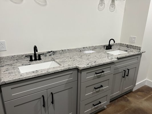 Bathroom Faucet Replacement - These 2 faucets were replaced during a bathroom remodel. Bathroom Faucet Replacement - These 2 faucets were replaced during a bathroom remodel.