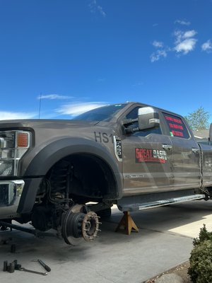 F450 hits k rail - Rebuilt front end F450 hits k rail - Rebuilt front end