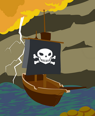 Pirate Plunder: Coming soon! - Game Duration: 50 minutes

You will have 50 minutes to complete your mission. Some groups may finish in less than 50 minutes.

​

Number of Players: 2 - 6

Recommended number of the players is 2 - 4 but up to 6 players are allowed in the game room at one time.

​

Difficulty Level: Medium

Jolly Roger himself will provide your group with hints if you need them throughout the entire game. A game master will also be available if extra assistance is needed.

​

The Story:

With the greatest treasure ever known calling your name, your crew sets sail on the most daring plunder of your pirating career. Untold dangers lie a head as these oceans are filled with treacherous storms, sea monster and pirates alike. Ye be warned, dead men tell no tales.