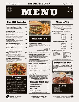 AO Menu - Burgers, bites, brews, and more — all made fresh in our scratch kitchen. 🍔🍻 AO Menu - Burgers, bites, brews, and more — all made fresh in our scratch kitchen. 🍔🍻