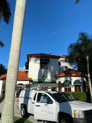 Historic House Re-Roof Clay Tile Roofing System - This historical home was re-roofed with a clay tile roofing system.
As you can see our installers have years of experience.
What a beautiful job! Historic House Re-Roof Clay Tile Roofing System - This historical home was re-roofed with a clay tile roofing system.
As you can see our installers have years of experience.
What a beautiful job!