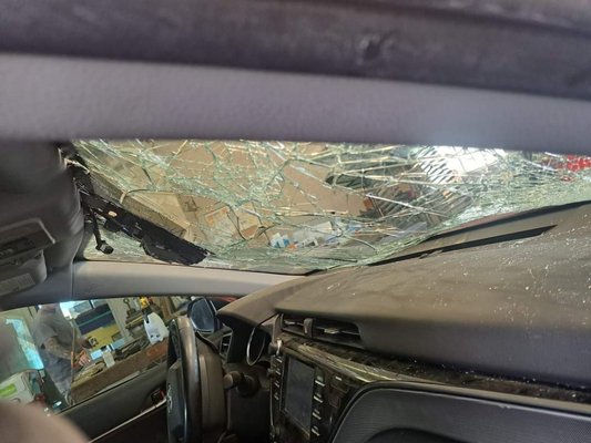 hail season - This car got hit by a lot of hail and we got it cleaned and back to driving condition hail season - This car got hit by a lot of hail and we got it cleaned and back to driving condition