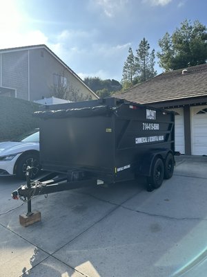 12 Cubic Yard Dumpster Rental - 12 cubic yard dumpster rental used for garage clean out 12 Cubic Yard Dumpster Rental - 12 cubic yard dumpster rental used for garage clean out
