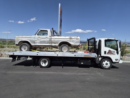 Towing classics to restoration shop - Taking a friend's car to be restored in Cottonwood, AZ Towing classics to restoration shop - Taking a friend's car to be restored in Cottonwood, AZ