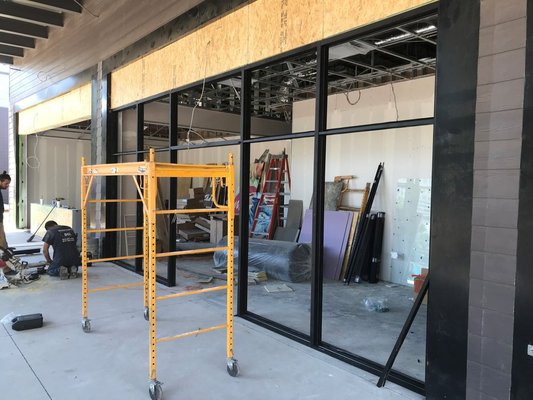 Edith's French Bistro - We specialize in storefront glass installation - check out the work we did for Edith's French Bistro. Edith's French Bistro - We specialize in storefront glass installation - check out the work we did for Edith's French Bistro.