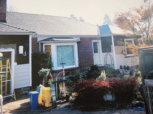 New siding - We replaced the siding on this home