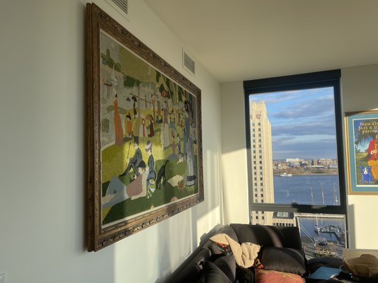 Picture Hanging and Art installation - Installed and precisely aligned wall art to enhance the space while ensuring secure mounting. Measurements were carefully taken to guarantee level placement and balanced spacing. Anchors and proper hardware were used to protect the wall and safely support the frame weight. Picture Hanging and Art installation - Installed and precisely aligned wall art to enhance the space while ensuring secure mounting. Measurements were carefully taken to guarantee level placement and balanced spacing. Anchors and proper hardware were used to protect the wall and safely support the frame weight.