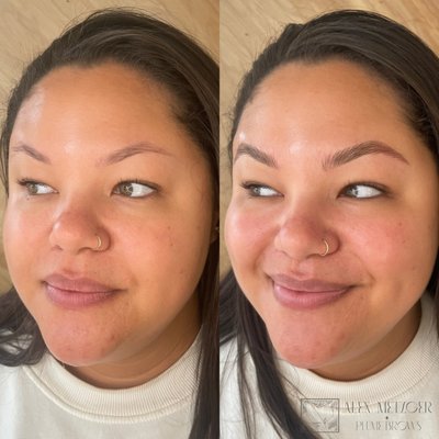 Brows - I work with my client's individual tastes, anatomy and natural features to create a brow that fits them. This means that my work contains variety, as each set of brows I create for my clients is unique.