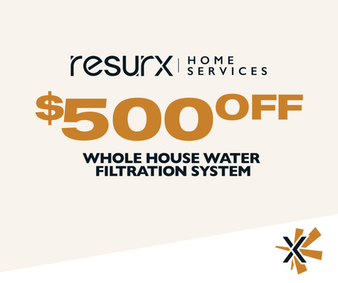 $500 OFF Whole House Filtration System - Experience the next generation of home water treatment with the NuvoH2O Manor Trio Water Softener - Iron + Carbon. This innovative system not only softens your water using a unique citrus-based formula but also incorporates advanced filtration to deliver clean, healthy water throughout your home. Designed for households dealing with hard water and requiring additional filtration, this system combines cutting-edge technology with practical benefits, ensuring your water is of the highest quality. $500 OFF Whole House Filtration System - Experience the next generation of home water treatment with the NuvoH2O Manor Trio Water Softener - Iron + Carbon. This innovative system not only softens your water using a unique citrus-based formula but also incorporates advanced filtration to deliver clean, healthy water throughout your home. Designed for households dealing with hard water and requiring additional filtration, this system combines cutting-edge technology with practical benefits, ensuring your water is of the highest quality.
