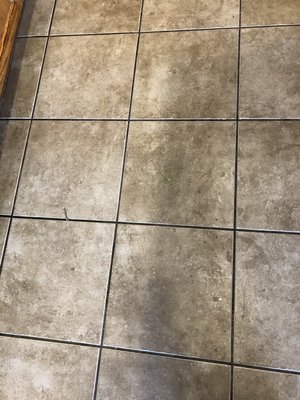Tile cleaning & sealing - Tile & grout cleaning & sealing in an old house