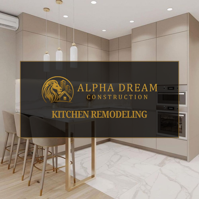Modern Kitchen Remodeling - Alpha Dream Construction creates functional, stylish kitchens with thoughtful layouts, quality finishes, and custom upgrades. Transform your kitchen into a space designed around your lifestyle. Contact Alpha Dream Construction today to discuss your remodeling project. Modern Kitchen Remodeling - Alpha Dream Construction creates functional, stylish kitchens with thoughtful layouts, quality finishes, and custom upgrades. Transform your kitchen into a space designed around your lifestyle. Contact Alpha Dream Construction today to discuss your remodeling project.