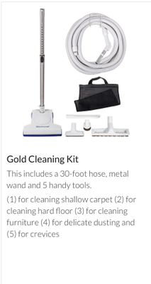 Gold package! - We have three instal packages to offer you! This is our second package

Gold is best for someone who has some carpet or rugs. Also, it is good for someone who wants to easily vacuum their car and garage. Call today for details!