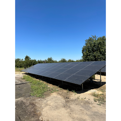 Fresno ground-mount installation - Fresno ground-mount installation sold by our sales representative, Edgar Sandoval.