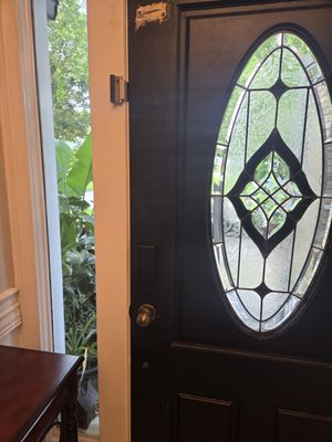 Keypad installation - This person wanted a new lock that they could rely on, with out fear of getting locked out. Keypads are a good option, because even without the key you can still always get into your home! Call today to see if a keypad is right for you. Keypad installation - This person wanted a new lock that they could rely on, with out fear of getting locked out. Keypads are a good option, because even without the key you can still always get into your home! Call today to see if a keypad is right for you.