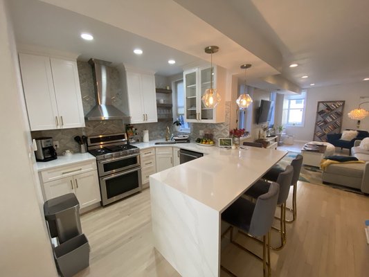 🏡 DC Row House Transformed in 60 Days – Modernized for Move-In! From outdated to extraordinary—another A&E Construction success story - 🏡 DC Row House Transformed in 60 Days – Modernized for Move-In!
From outdated to extraordinary—another A&E Construction success story

When two busy attorneys closed on a historic DC row house near North Capitol and NoMa, they needed one thing: a full renovation, on time and turnkey, before move-in. While they vacationed overseas, A&E Construction LLC handled every detail of the transformation.

🛠️ Full-Scope Renovation – Start to Finish
This was not just a cosmetic flip—it was a total gut and rebuild, completed in just 60 days, from initial walkthrough to final paint touch-ups. We modernized and customized nearly every surface in the home:

✅ Popcorn Ceiling Removal
• Full scraping, skim-coating, and priming for a sleek, flat finish throughout
• Installed recessed lighting and retextured ceiling edges for modern feel

✅ Mechanical System Upgrades
• HVAC system overhaul with new ductwork and smart thermostat
• Plumbing rerouted in crawl spaces to improve flow and water pressure
• Electrical panel upgraded with GFCI circuits, LED lighting, and code-compliant wiring

✅ Kitchen Renovation
• Custom cabinetry with built-in pantry and drawer organizers
• Marble backsplash and luxury countertops
• Stainless steel appliance integration and undercabinet LED lighting
• Farmhouse sink and brushed brass fixtures

✅ Bathroom Remodels (2 total)
• Ceramic wall tile, custom niches, and modern vanities
• Frameless shower glass, new exhaust fans, and recessed shelving
• Water-efficient fixtures and new plumbing throughout

✅ Flooring & Painting
• Sanded, stained, and sealed all hardwood floors
• Luxury vinyl plank (LVP) in kitchen and wet areas
• Full interior paint – walls, trim, doors, and ceilings

✅ Carpentry & Trim Work
• Custom closets, baseboard installation, and door casing upgrades
• New staircase railing and window sill detailing
• Entryway built-ins and coat storage

🗓 Timeline: 60 Days from Contract to Completion
With the clients abroad, we coordinated everything via video calls, daily site logs, and cloud-based progress tracking. The home was turnkey and ready for move-in the week they returned.

Permits. Design. Inspections. Build. Punch list. All done by A&E Construction.

💼 Why Homeowners Trust Us
We specialize in full home renovations for professionals, investors, and families who value timelines, craftsmanship, and communication. This project is a prime example of our ability to take a dated space and deliver a customized modern residence—on time and on budget.

📍 Serving: NoMa, Eckington, Shaw, Brookland, Bloomingdale & all NW/NE DC

🔧 Full Turnkey Services Include:

Architectural Design & Planning
DC Permitting & DCRA Inspections
Mechanical, Electrical, and Plumbing (MEP) Overhaul
Custom Kitchens & Bathrooms
Painting, Flooring, Carpentry & More

📞 Let’s Build Your Dream Home

Call A&E Construction LLC today to schedule a consultation or renovation walkthrough:
📲 202-812-5311
🌐 www.aandeconstructionllc.com
📧 info@aandeconstructionllc.com
🏷 Certified CBE | Licensed | Insured | Minority-Owned

✨ From popcorn ceilings to luxury kitchens, we turn historic DC homes into stunning modern sanctuaries. Let’s build yours.