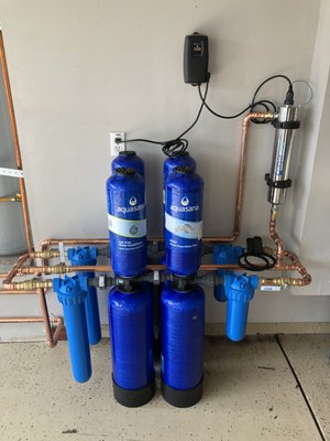 New AQUASANA filters - These 2 AQUASANA filters were install at a home September 14 2020 New AQUASANA filters - These 2 AQUASANA filters were install at a home September 14 2020