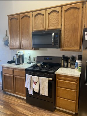 Cabinets transformations - These are before and after a beautiful transformation we take pride in our craft, we do all we can to provide the best quality possible, if you are in need of change please contact me and get your kitchen ready for the holidays!! FREE ESTIMATES !!! Reasonable pricing!!! Cabinets transformations - These are before and after a beautiful transformation we take pride in our craft, we do all we can to provide the best quality possible, if you are in need of change please contact me and get your kitchen ready for the holidays!! FREE ESTIMATES !!! Reasonable pricing!!!