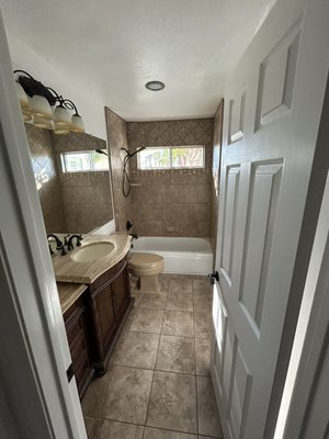 Double bath Demolished - Double bathroom demolition.
Downstairs bathroom shower was broken down and hauled away.
Upstairs entire bathroom was broken down and hauled away.
Start was 9:00am, fully cleaned and out the door was 4:00pm
Guaranteed one day turnaround times for demolition products with Doctor junk removal. Double bath Demolished - Double bathroom demolition.
Downstairs bathroom shower was broken down and hauled away.
Upstairs entire bathroom was broken down and hauled away.
Start was 9:00am, fully cleaned and out the door was 4:00pm
Guaranteed one day turnaround times for demolition products with Doctor junk removal.