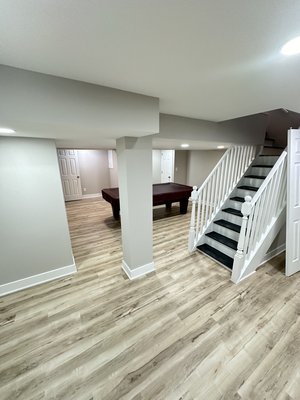 Basement Remodeling - Full Basement Remodeling with sunny flow on the room  Basement Remodeling - Full Basement Remodeling with sunny flow on the room 
