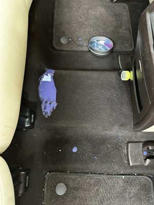 Slime removal, interior detail. - I’m glad we got the opportunity to show what we can do, slime is hard to remove and even as a professional detailer it’s a challenge but this is where experience pays off! We were able to remove all the slime, customer was super happy! Slime removal, interior detail. - I’m glad we got the opportunity to show what we can do, slime is hard to remove and even as a professional detailer it’s a challenge but this is where experience pays off! We were able to remove all the slime, customer was super happy!