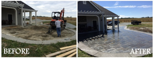 Before & Afters - Elevate Your Landscape with Us!
Discover the sought-after experts in stone retaining walls, excavation services, and more in Mount Vernon, WA, and nearby regions. With years of experience, we've transformed homes through creative designs and superior workmanship. From excavation to hardscape installations, we do it all. Join us in enhancing your home's appeal today! Before & Afters - Elevate Your Landscape with Us!
Discover the sought-after experts in stone retaining walls, excavation services, and more in Mount Vernon, WA, and nearby regions. With years of experience, we've transformed homes through creative designs and superior workmanship. From excavation to hardscape installations, we do it all. Join us in enhancing your home's appeal today!