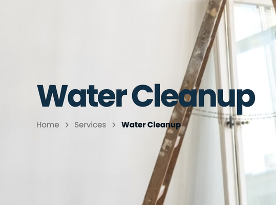 Water Cleanup - Whether it’s has been caused by storm floods, broken pipes, malfunctioning home appliances, sewage backups, or an overflowing toilet, leave the job to us. We specialize in repairing and restoring properties affected by water damage, so we know all about the extensive destruction that a storm, flood, or plumbing problem can leave behind. Immediate action is necessary to mitigate the damage.

But there’s no need to panic. Our top-notch professionals use the most advanced equipment to detect hidden moisture and extract standing water. Count on our team to extract the water and dry out your property, getting it back to its best shape in no time!