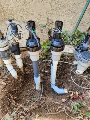 Anti-siphon valve replacement - Replaced old leaking Valves. Anti-siphon valve replacement - Replaced old leaking Valves.