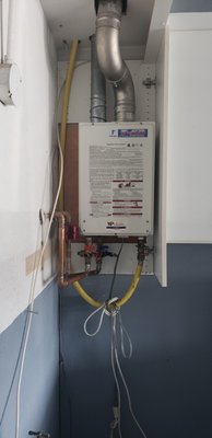 Tankless Water Heater Replacement - Tankless water heater replacement. Tankless Water Heater Replacement - Tankless water heater replacement.