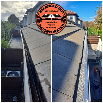 gutter screen installation - This project was done on a two-story flat tile roof.
With roughly a hundred and forty feet of gutter
We gave him two options to fit his needs and budget and explained the difference between the two
vinyl gutter screens for $650
micro-mesh screens for $950
material and labor included gutter screen installation - This project was done on a two-story flat tile roof.
With roughly a hundred and forty feet of gutter
We gave him two options to fit his needs and budget and explained the difference between the two
vinyl gutter screens for $650
micro-mesh screens for $950
material and labor included