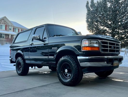 Ford Bronco Paint Correction - This Ford Bronco received a one step paint correction removing 75% of swirls and oxidation!