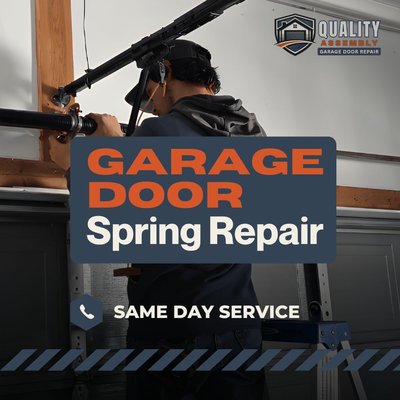 Garage  Door Spring Repair - Quality Assembly Garage Door delivers professional garage door installation, repair, and maintenance services with a strong commitment to reliability, safety, and customer satisfaction. With skilled technicians and years of hands on experience, the company provides expert solutions for residential and commercial properties, including new garage door installation, spring replacement, opener repair, panel replacement, and emergency services.

Every project is handled with precision, high quality materials, and attention to detail to ensure long lasting performance and smooth operation. The team focuses on fast response times, transparent communication, and honest pricing, making the entire process simple and stress free for customers.

Whether you need a brand new garage door to enhance your property’s appearance or urgent repairs to restore security and functionality, Quality Assembly Garage Door is dedicated to delivering dependable service you can trust.