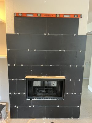 fireplace tile installation - fireplace tile installation