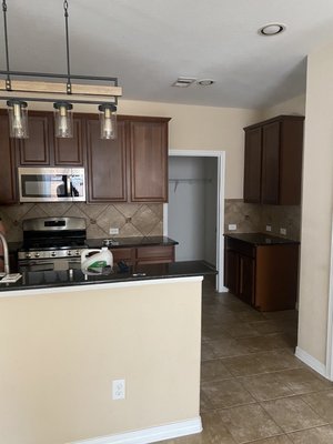 Kitchen Remodel! - Client moved to there new home didn’t like the kitchen felt out dated wanted to bring more up to date and give it and upgrade! Another happy customer! Kitchen Remodel! - Client moved to there new home didn’t like the kitchen felt out dated wanted to bring more up to date and give it and upgrade! Another happy customer!