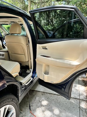 Mold Removal Services - This interior detail was done on a Lexus Mold Removal Services - This interior detail was done on a Lexus